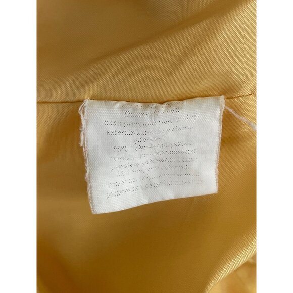 Sea Level Full Zip Yellow Jacket Womens Size 8 - Picture 9 of 9